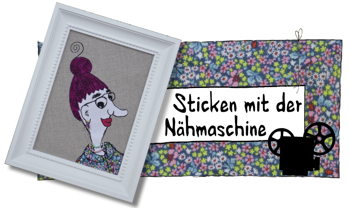 Sticken Mit Der Nahmaschine Freihandsticken Nahzimmer